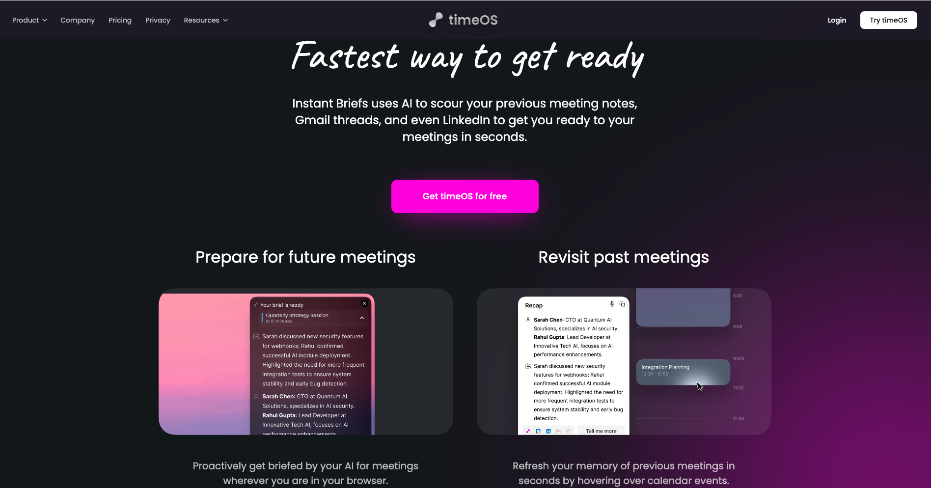 TimeOS: Il Tuo Maestro nella Gestione delle Riunioni